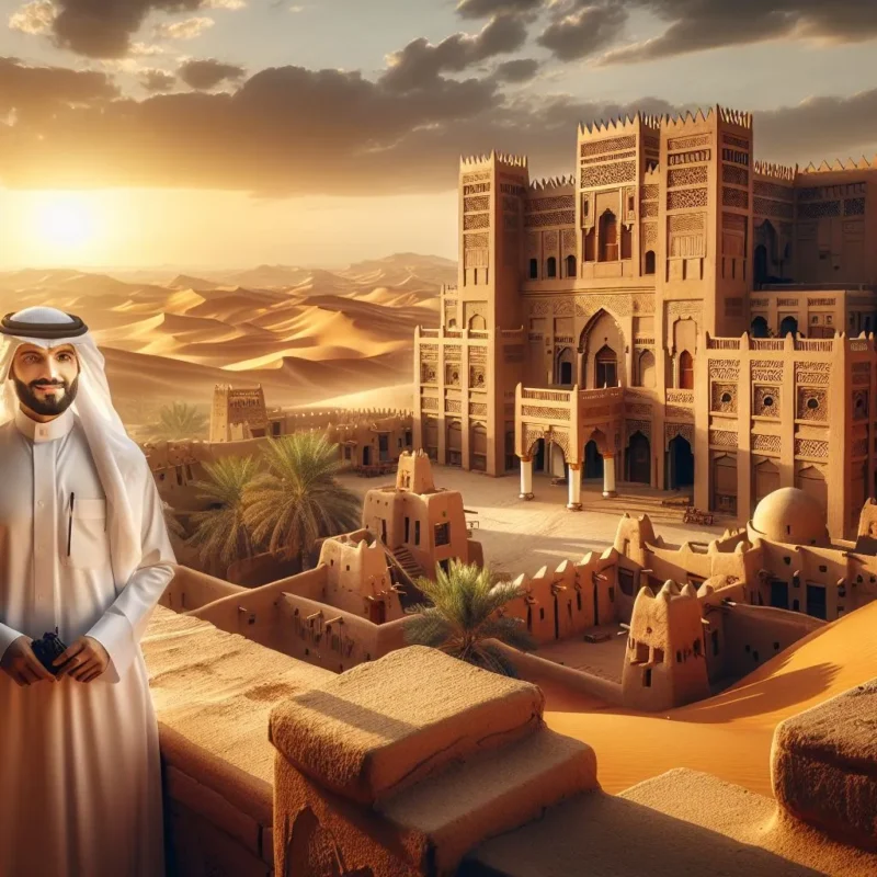 مشهد تراثي من صفحة بن هلال الأصلية