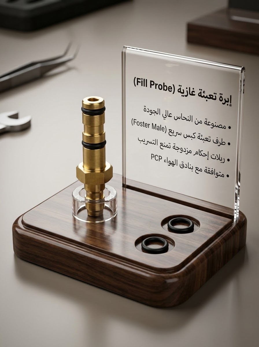 إبرة تعبية غازية